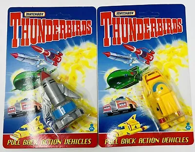 £7.99 • Buy Matchbox Thunderbirds Pull Back Action Vehicles Thunderbird 1 And 4