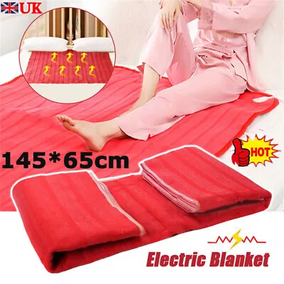 Winter Electric Blanket Heater Single Body Heated Blanket Electrothermal Pad220V • £14.95