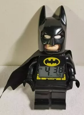 Lego Batman DC Comics Super Heroes Light Up Digital Alarm Clock TESTED • $20.38