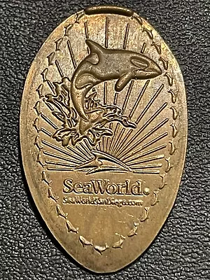 Sea World Copper Elongated Penny #4821 • $1.65