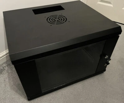 £25.95 • Buy Data Comms Cabinet For Rack Mounted Networking Small 19  6U 450mm