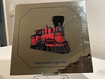 Vintage Glass Tile Railroad Themed By Hoyne Industries • $10