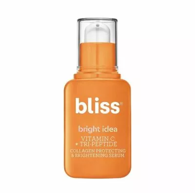 Bliss Bright Idea Vitamin C + Tri-Peptide Brightening Serum 1 Oz • $16.14