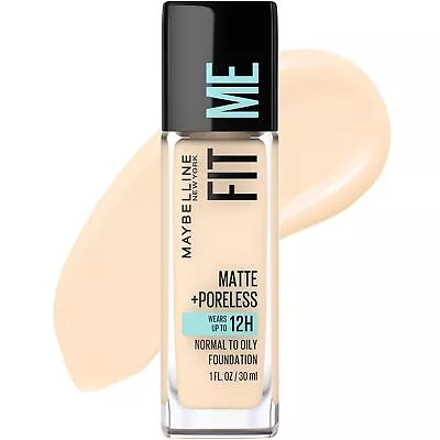 Maybelline New York Fit Me Matte + Pore Less Foundation Porcelain • $7.99