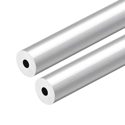 2pcs Aluminum Round Tube 300mm Length 16mm OD 5mm Inner Dia Seamless Tubing  • $17.44