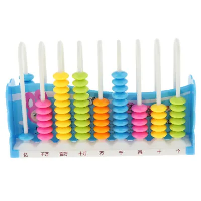 Colorful Counting Frame Math Numbers Counting Beads Abacus Toy For Kids • £7.69