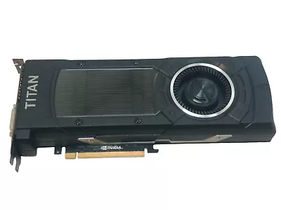 EVGA GeF GTX Titan X SC 12GB GDDR5 PCIe 3.0x16 DVI-I HDMI DP(x3) Graphics Card • $139.99