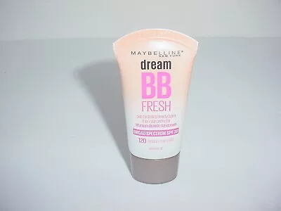  Maybelline Dream Fresh BB Cream Medium Sheer Tint 120 SPF 30 1 Fl Oz • $9.95