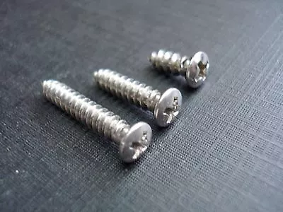 30 Chevy Buick Cadillac #8 W/#6 Stainless Phillips Oval Garnish Trim Screws GM • $9.99