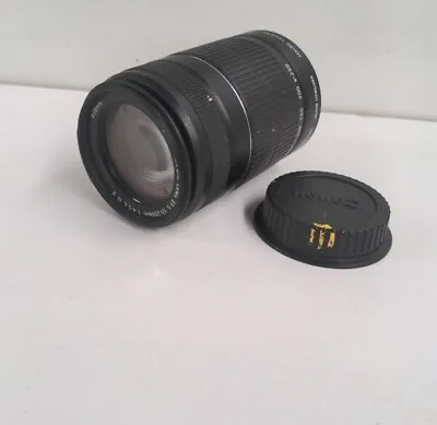 Canon Zoom Lens EF-S 55-250mm F/4-5.6 IS II  W/covers MOLD Read Description  • $129