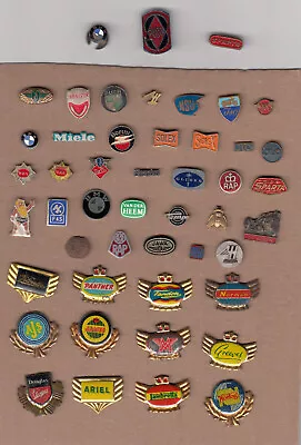 Vintage Motorcycle Logo Pin Badges 1960 BMW TT LAMBRETTA VESPA BSA NSU Job Lot • $2.42