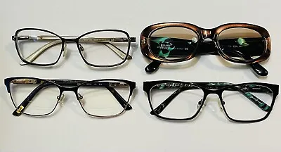 Vintage Lot Of 4 Designer Glasses Gianni Versace Ted Baker Wittnauer Brendel • $24.99