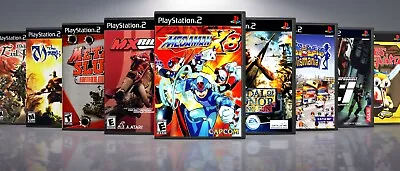 Replacement PlayStation 2 PS2 Titles M Covers And Cases. NO GAMES!  • $11.99