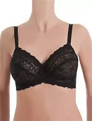 NEW Wacoal Renaissance Rose Underwire Bra Black 34DD 85720 #77412 • $44.99