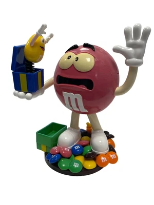 £20 • Buy M&Ms Red Chocolate Candy Dispenser Ornament Figurine Vintage Retro Discoloured