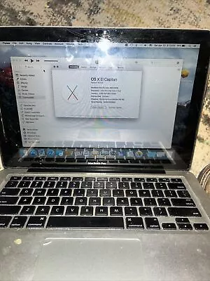 Apple MacBook Pro 13.3 Inch Laptop  (June 2009) • $30