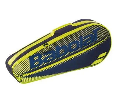 NEW BABOLAT RH3 Club Essential 3 Racquet Tennis Racquet Bag 756070 YELLO / BLACK • $29.94