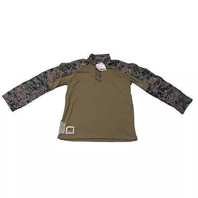 USMC FROG Woodland MARPAT Combat Shirt XL/REG Tactical Military - NEW WITH TAGS • $398.43