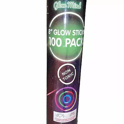 100 Ultra Bright Glow Sticks Glowsticks Birthday  Party Favors Non-toxic 8 Inch • $5