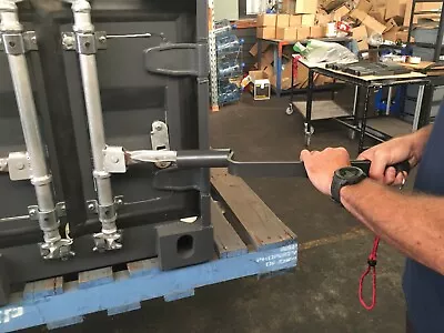 $220 • Buy Shipping Container Door Handle Opening Tool Containers Welding & Fabrication 