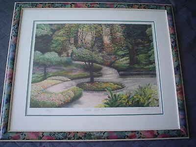 $1700 • Buy RARE - HAROLD ALTMAN Original Lithograph  Shaded Path 1988  Hand Signed/Numbered