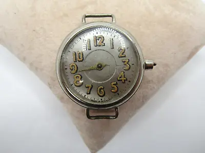 Vintage Ultra Rare Thomas Ernst Haller WWI Military Trench Watch Meta Repair  • $99.99