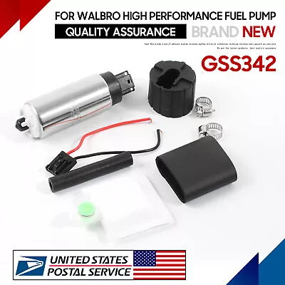 Replace WALBRO 255LPH Fuel Pump Mustang Cobra DOHC 4.6L 1996-97 GSS342 + QFS 782 • $50.39