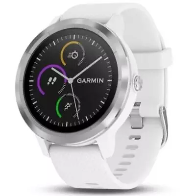 Garmin Vivoactive 3 HR GPS Multisport Smart Watch White • $219.95