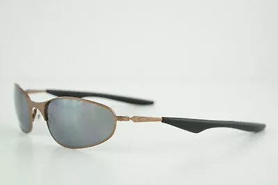 Rare Color Oakley A Wire Copper Bronze/Black Iridium Metal Sunglasses • $135