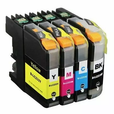 4 X Generic LC 233 Ink For Brother DCP-J4120DW MFC-J4620DW MFC-J5320DW MFC-J5720 • $14.40