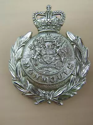 Obsolete Vintage Monmouthshire Monmouth Police Helmet Plate Badge            187 • $51.95