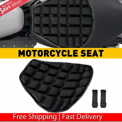 Motorcycle 3D Comfort Seat Cushion Cover Pillow Pad Pressure Relief Breathable • $16.99