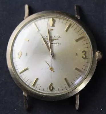 Longines Admiral Automatic 32mm 10k Gold Filled Watch - Parts/Repair • $152.99