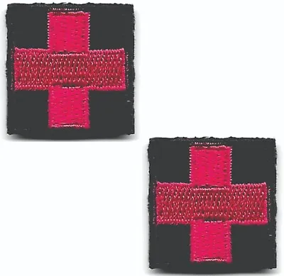 Medic Paramedic Patch Embroidered For VELCRO® BRAND Loop Fastener (1 ) Lot Of 2 • $3.49