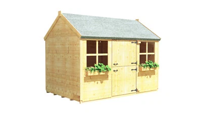 £471 • Buy BillyOh Gingerbread Junior Children Outdoor Garden Wooden Wendy Playhouse 6 X 4