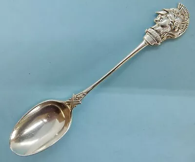 ARTISTS RIFLES Sterling SILVER Souvenir SPOON. Walker & Hall Sheffield 1906/ 8 • £22