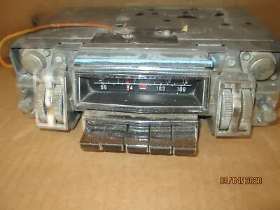 1960's MOPAR CHRYSLER  DODGE PLYMOUTH AM / FM RADIO GENUINE FACTORY ORIGINAL OEM • $588.70