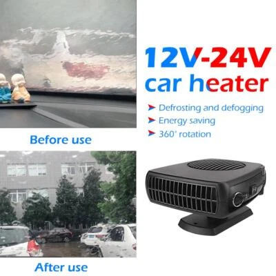 £12.76 • Buy 150W Electric Car Heater 360-Degree Rotation Windshield Dehumidifier (12