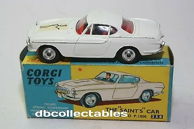 Corgi 258 The Saints Volvo P1800 VGC In Excellent Original Box • £225