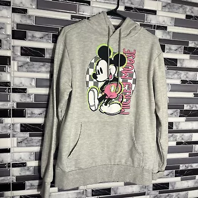 Disney Mickey Mouse Multicolored Hoodie Gray Small/petite • $11.01