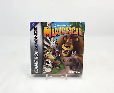 Dreamworks Madagascar Game Boy Advance GBA Game HTF New Sealed Box CIB • $39.99