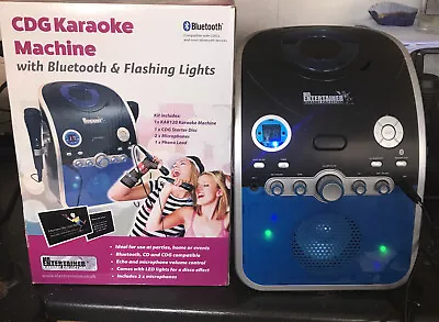 £34.99 • Buy Mr Entertainer CDG Karaoke Machine With Bluetooth & Flashing LED Lights Boxed