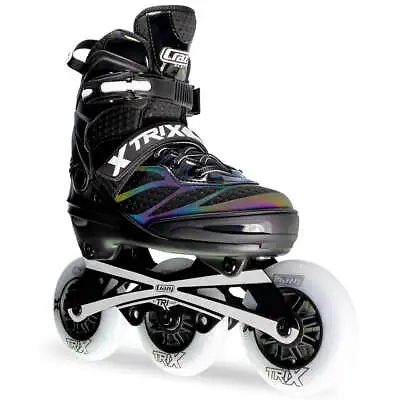 Crazy Skates TRIX Size Adjustable PRO Roller Inline Blades For Kids Boys Girls • $199.95