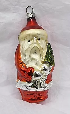 MINT CONDITION Antique German Full Santa Christmas Ornament ~1930s • $7