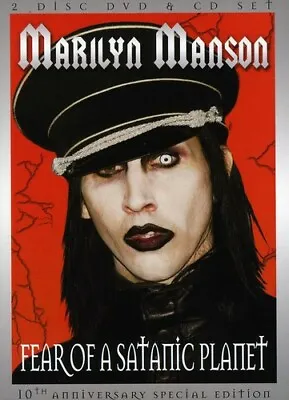 Marilyn Manson - Fear Of A Satanic Planet New DVD With CD Special Edition NEW • $11.19