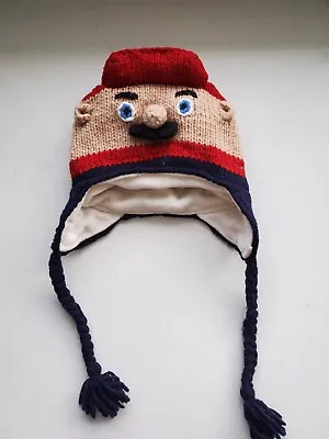 Youth Handmade Winter Hat/Beanie Super Mario Brothers • $14.24