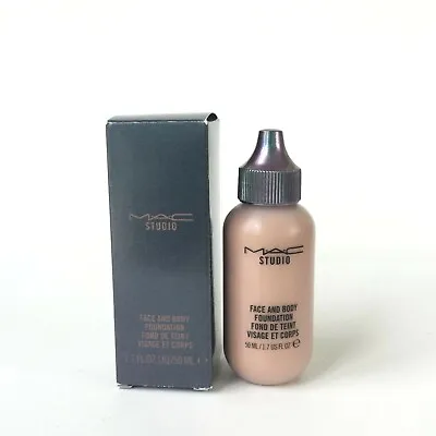 Mac Studio Mirage Noir Face And Body Foundation Light Pearl New In Box • $19.90