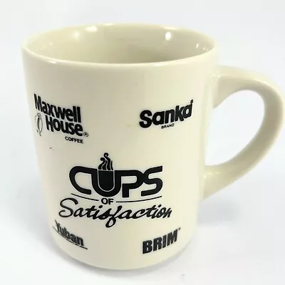 Maxwell House Sanka Brim Yuban General Foods Cups Of Satisfaction Coffee Mug  • $9.99