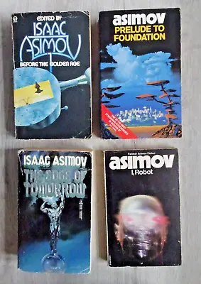 Isaac Asimov  Book X4 Before The Golden Age Prelude To Foundation I Robot • £14.99