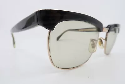 Vintage 50s Gold Filled Metzler Sunglasses 1/10 12K 150mm Made In Germany KILLER • $18.94